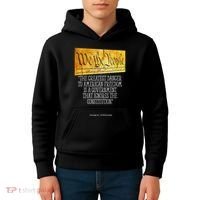 Thomas Jefferson Greatest Danger To American Freedom Kids Hoodie thumb 4