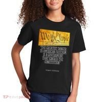 Thomas Jefferson Greatest Danger To American Freedom Kids T-Shirt thumb 2