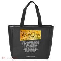 Thomas Jefferson Greatest Danger To American Freedom Tote Bag thumb 0