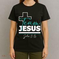 Team Jesus John 316 Christian Religious Bible Church T-Shirt thumb 4