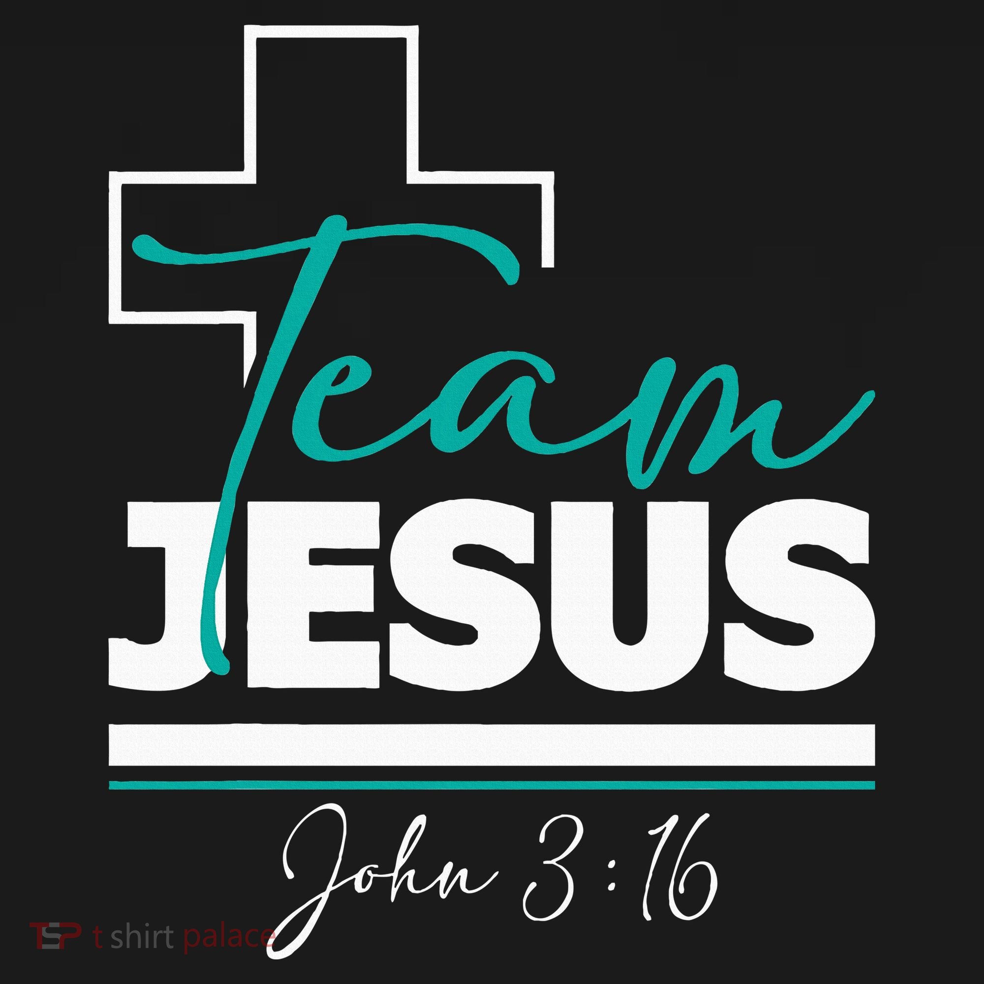 Team Jesus John 316 Christian Religious Bible Church T-Shirt