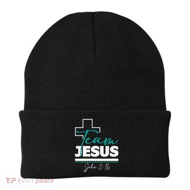 Team Jesus John 316 Christian Religious Bible Church Beanie