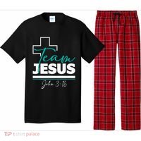 Team Jesus John 316 Christian Religious Bible Church Pajama Set thumb 0