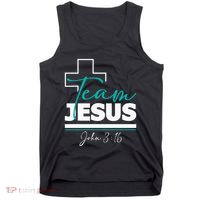 Team Jesus John 316 Christian Religious Bible Church Tank Top thumb 0
