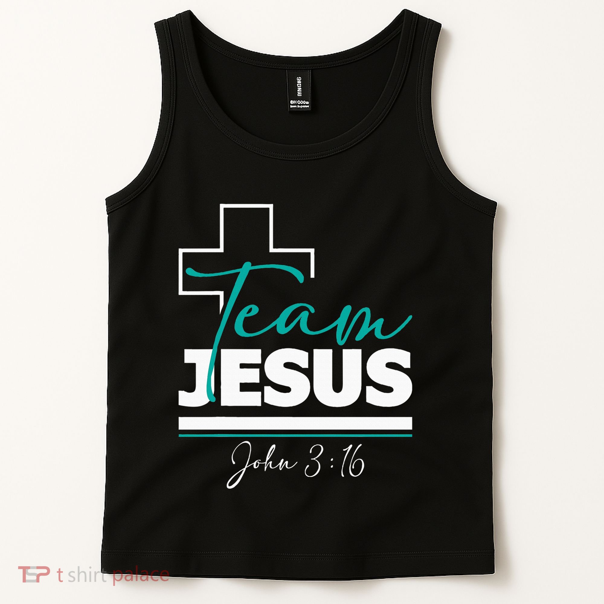 Team Jesus John 316 Christian Religious Bible Church Tank Top