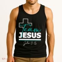 Team Jesus John 316 Christian Religious Bible Church Tank Top thumb 3