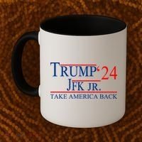Trump JFK Jr Take America Back 2024 Coffee Mug thumb 2