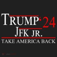 Trump JFK Jr Take America Back 2024 24oz Duet Stainless Steel Tumbler thumb 2