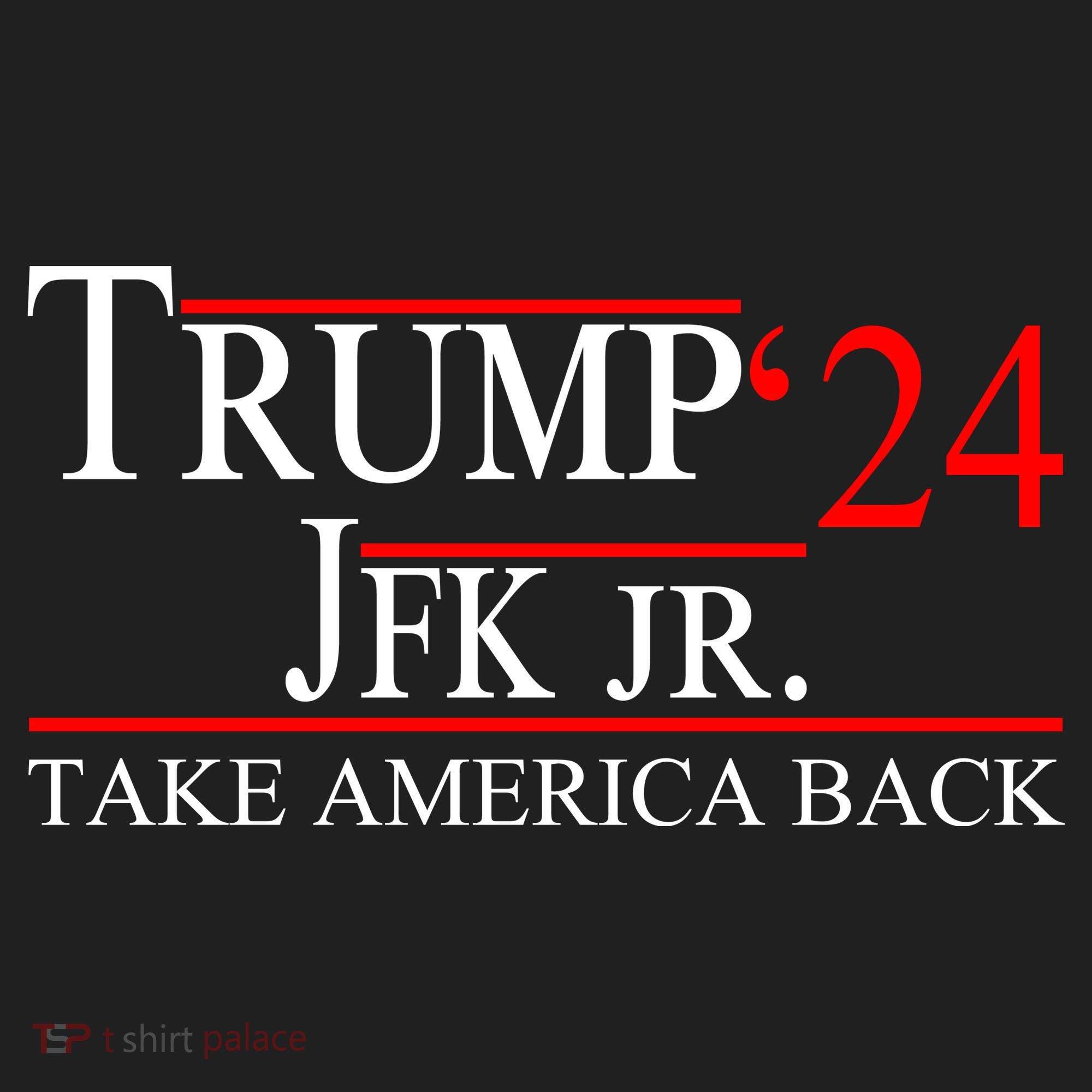 Trump JFK Jr Take America Back 2024 24oz Duet Stainless Steel Tumbler