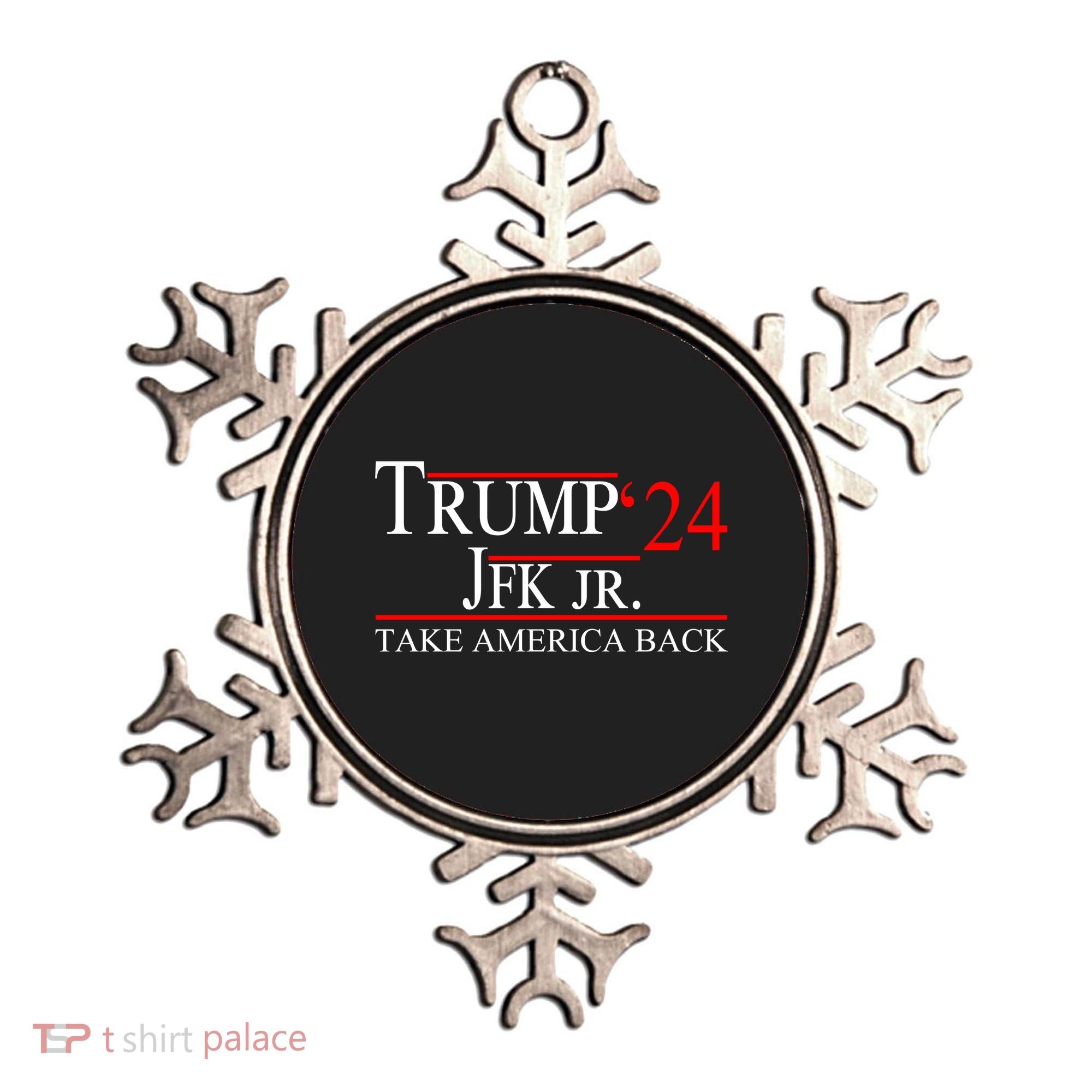 Trump JFK Jr Take America Back 2024 Ornament