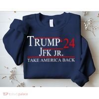 Trump JFK Jr Take America Back 2024 Sweatshirt thumb 2