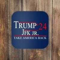 Trump JFK Jr Take America Back 2024 Coaster thumb 0