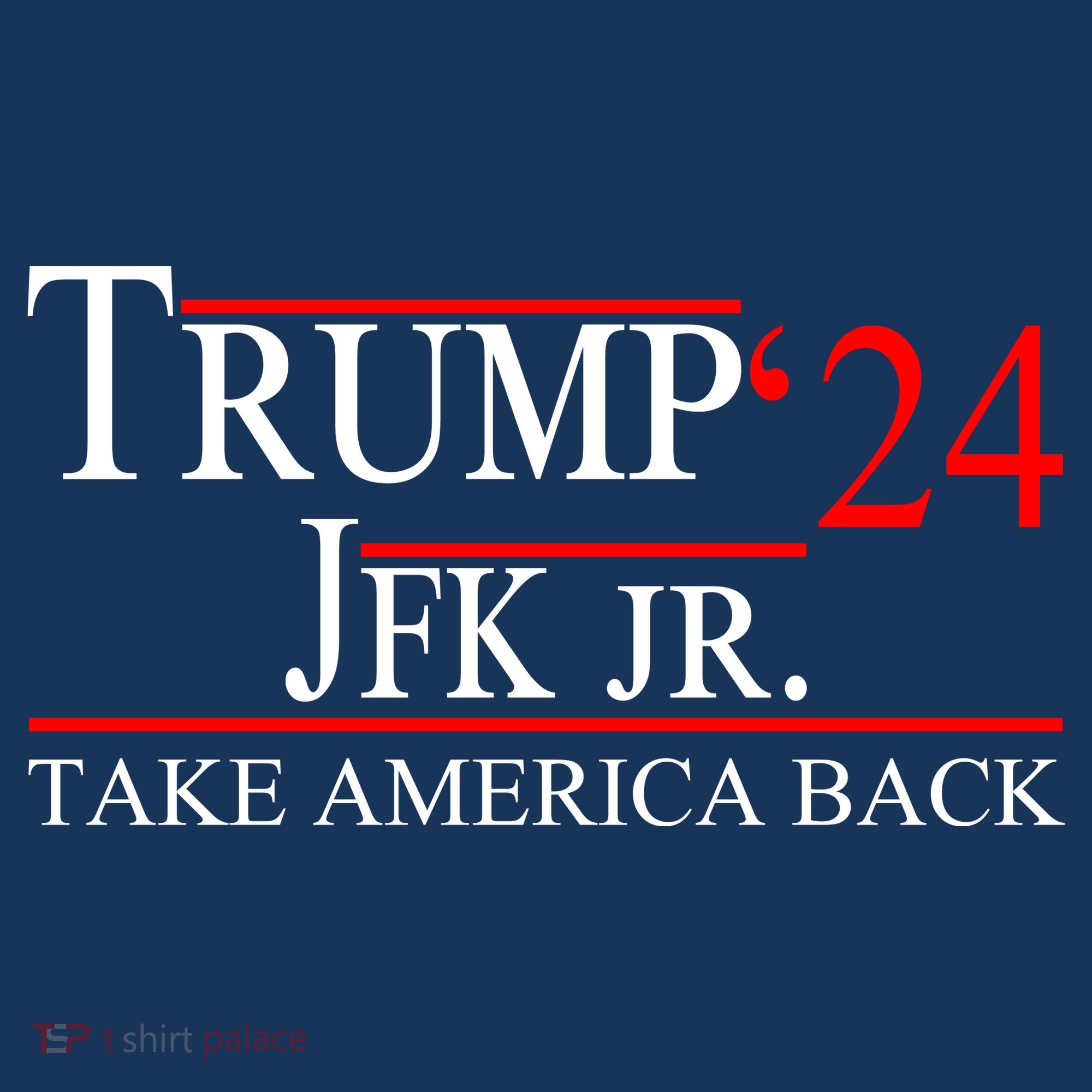 Trump JFK Jr Take America Back 2024 Women's Hoodie