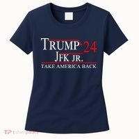 Trump JFK Jr Take America Back 2024 Women's T-Shirt thumb 0