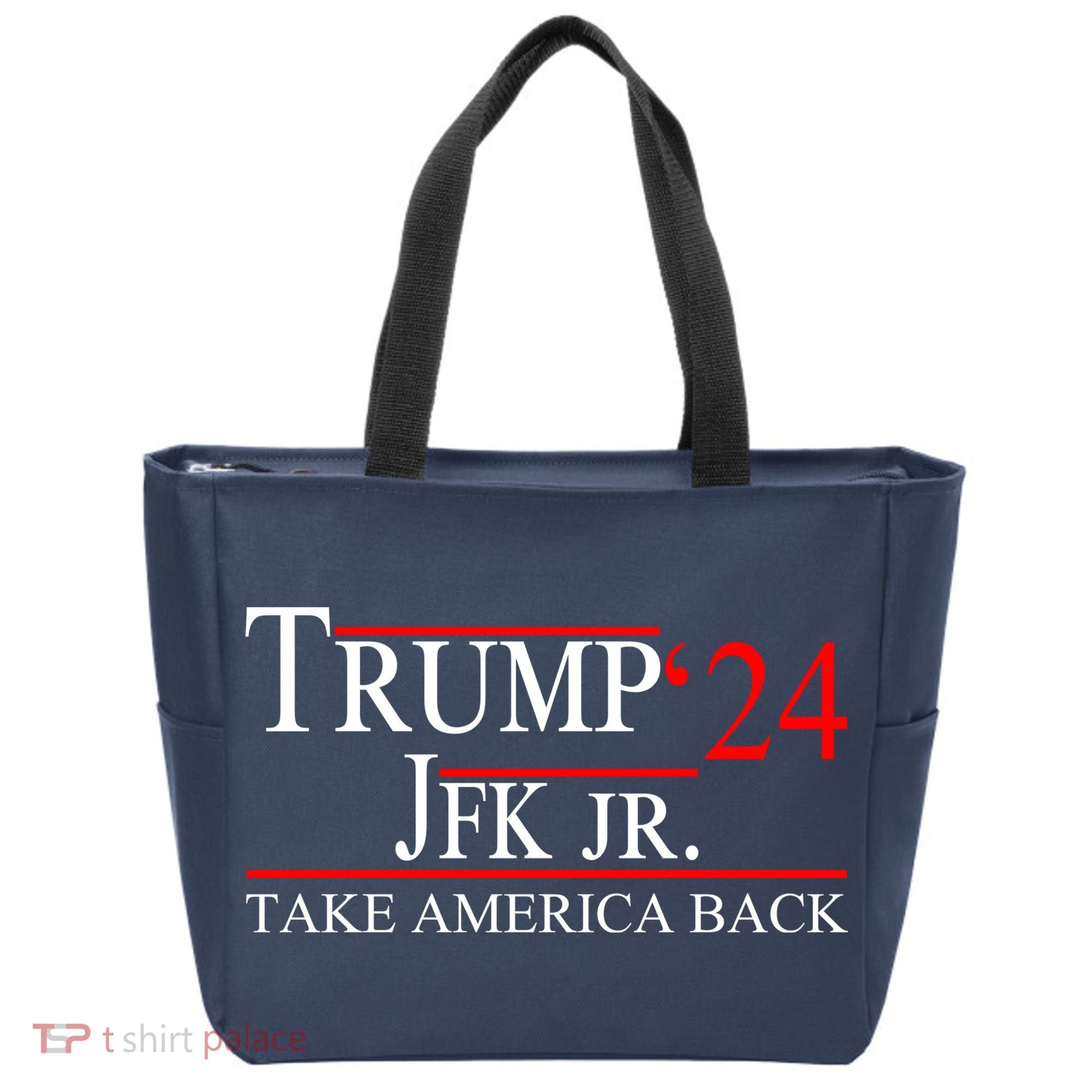 Trump JFK Jr Take America Back 2024 Tote Bag
