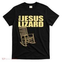 The Jesus Lizard Funny Chair Saying Christian Faith Music T-Shirt thumb 0