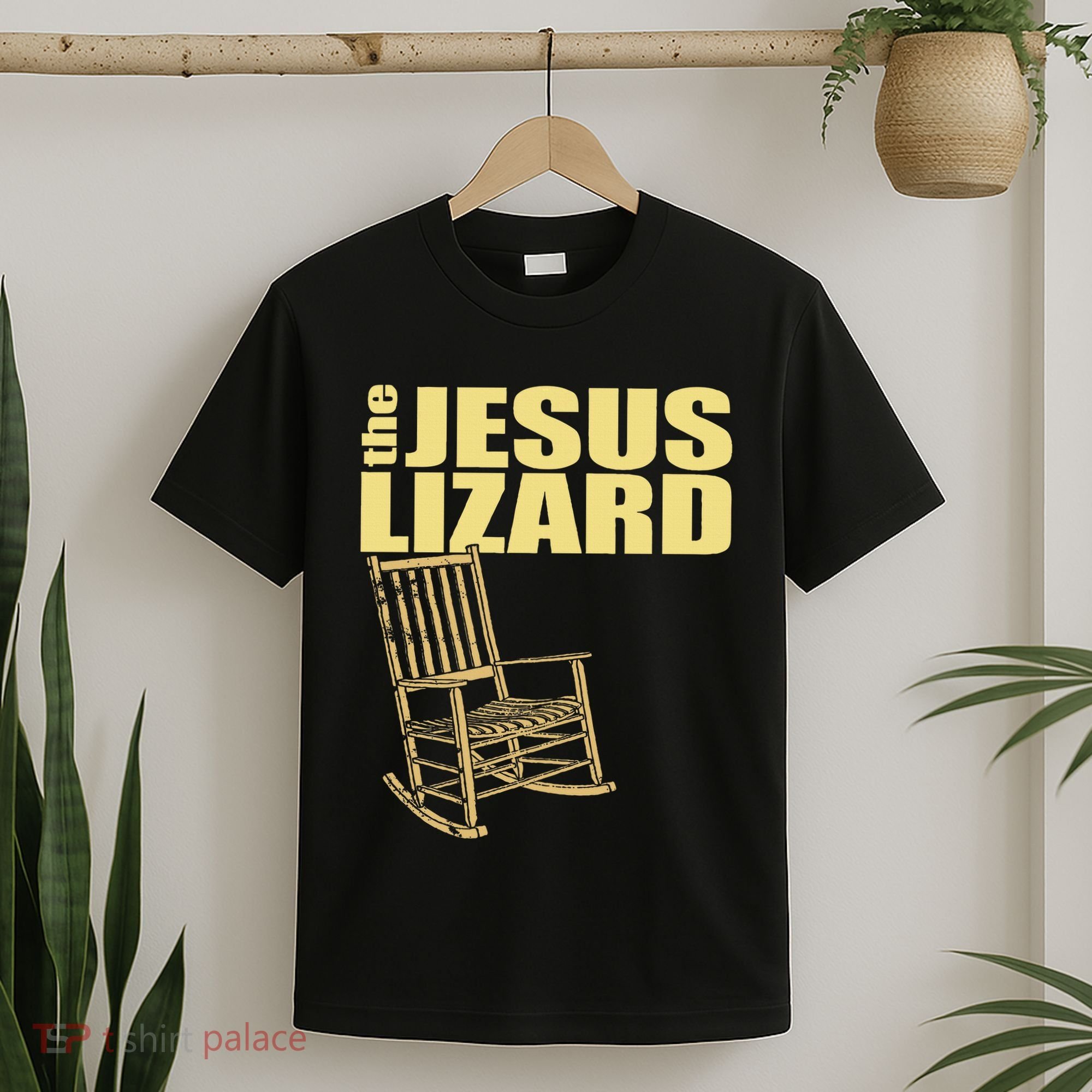 The Jesus Lizard Funny Chair Saying Christian Faith Music T-Shirt