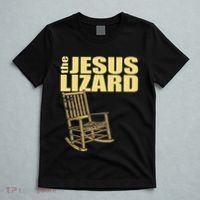 The Jesus Lizard Funny Chair Saying Christian Faith Music T-Shirt thumb 5