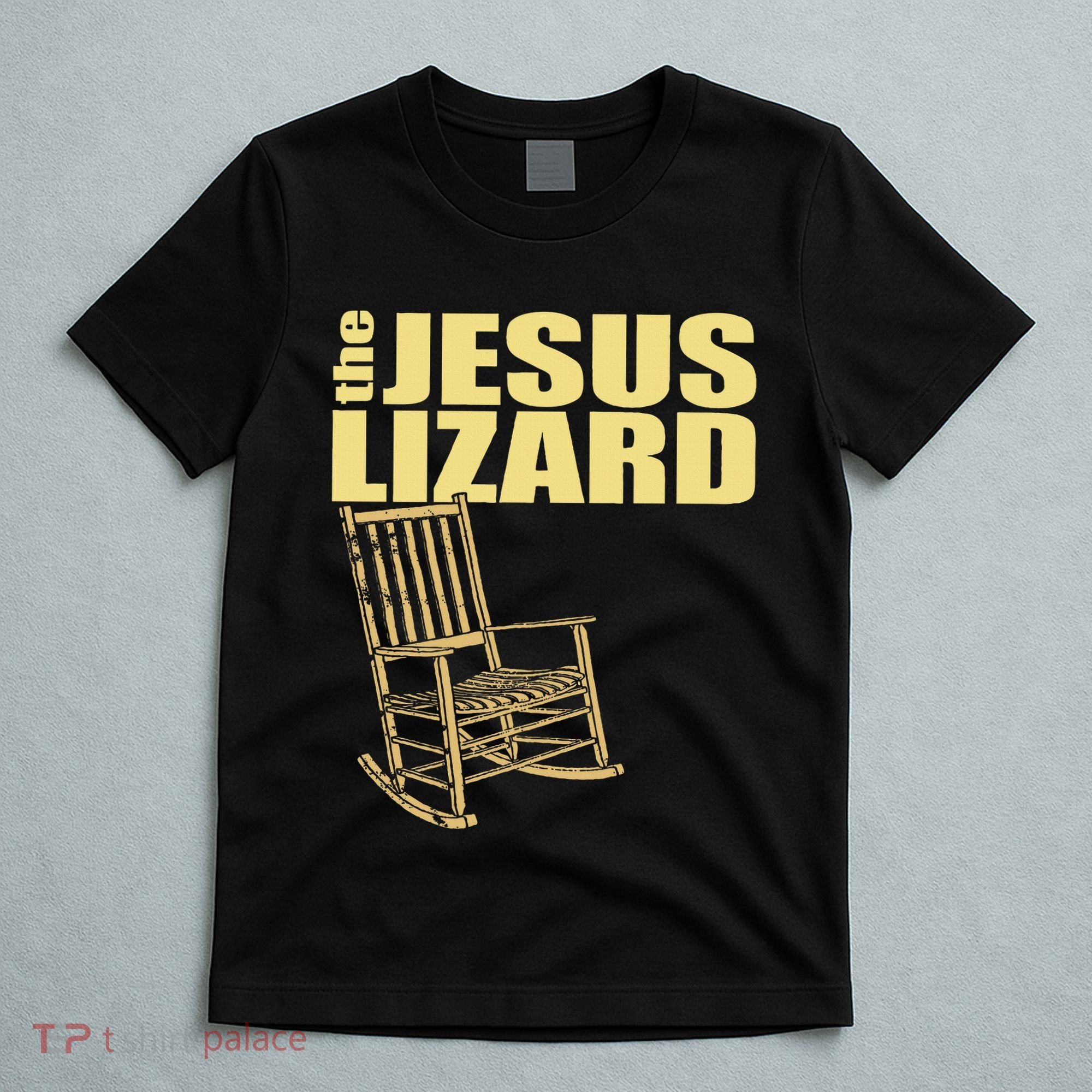 The Jesus Lizard Funny Chair Saying Christian Faith Music T-Shirt