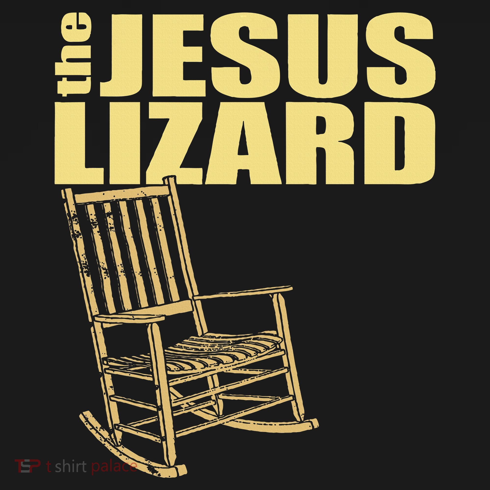 The Jesus Lizard Funny Chair Saying Christian Faith Music T-Shirt