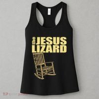 The Jesus Lizard Funny Chair Saying Christian Faith Music Women's Tank Top thumb 3