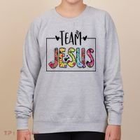 Team Jesus Lover Christian Religious Believers God Women's Sweatshirt thumb 0