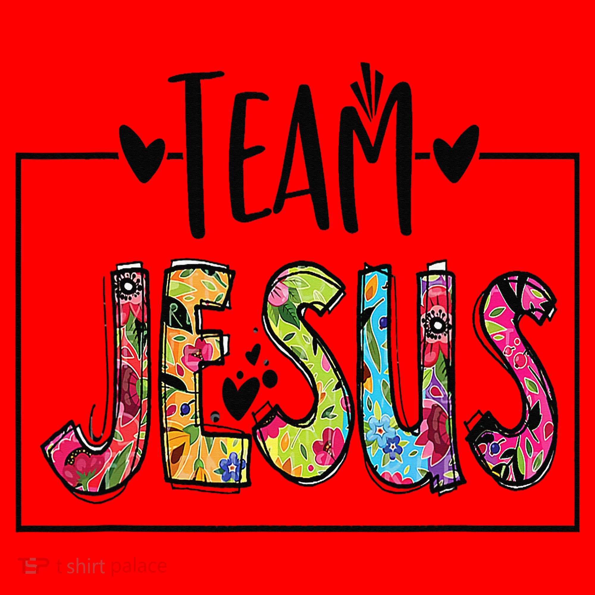 Team Jesus Lover Christian Religious Believers God Santa Hat