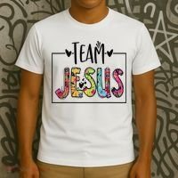 Team Jesus Lover Christian Religious Believers God T-Shirt thumb 3