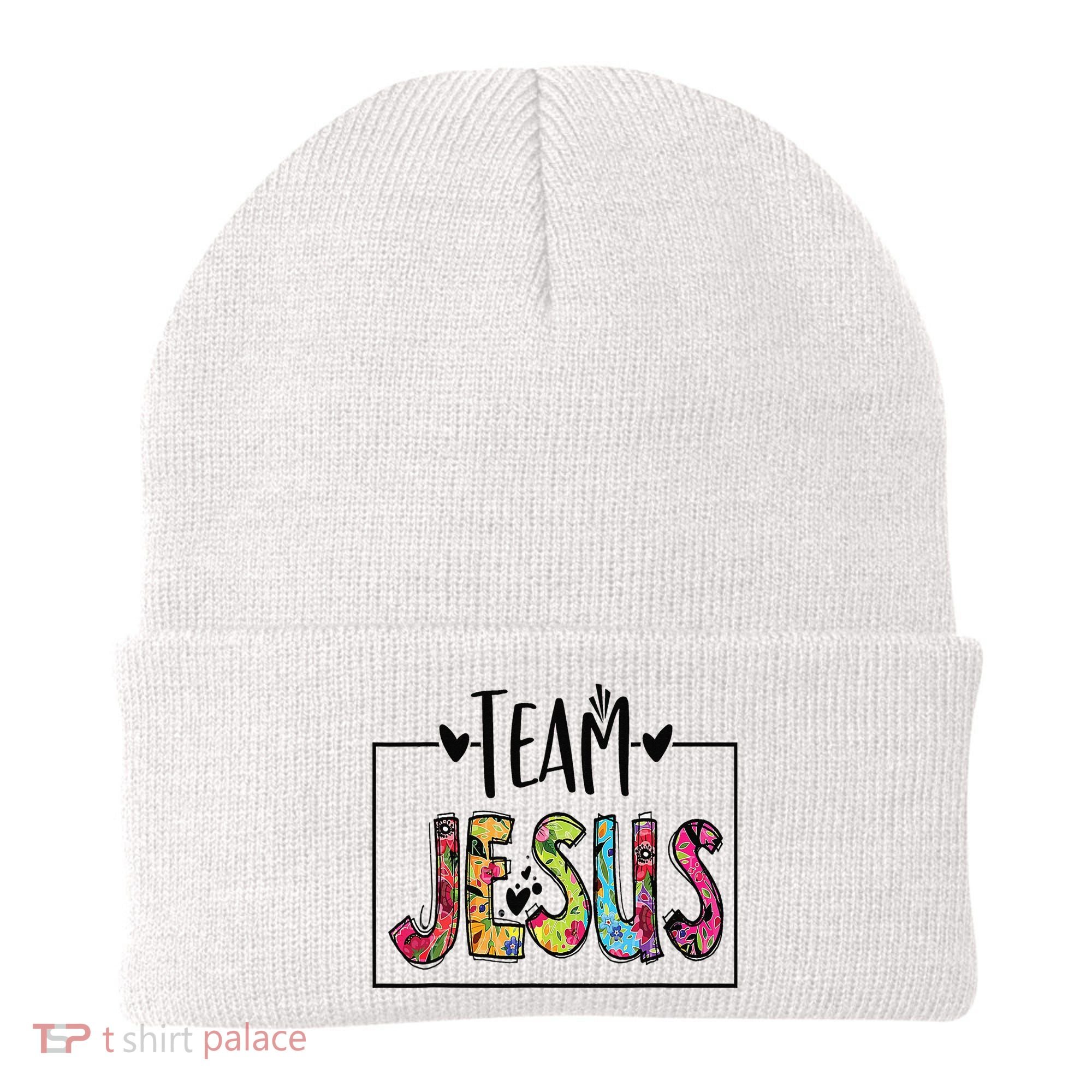 Team Jesus Lover Christian Religious Believers God Beanie