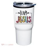 Team Jesus Lover Christian Religious Believers God Tumbler thumb 0