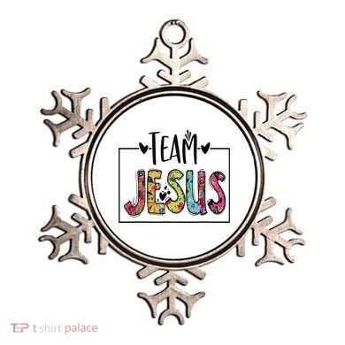 Team Jesus Lover Christian Religious Believers God Ornament