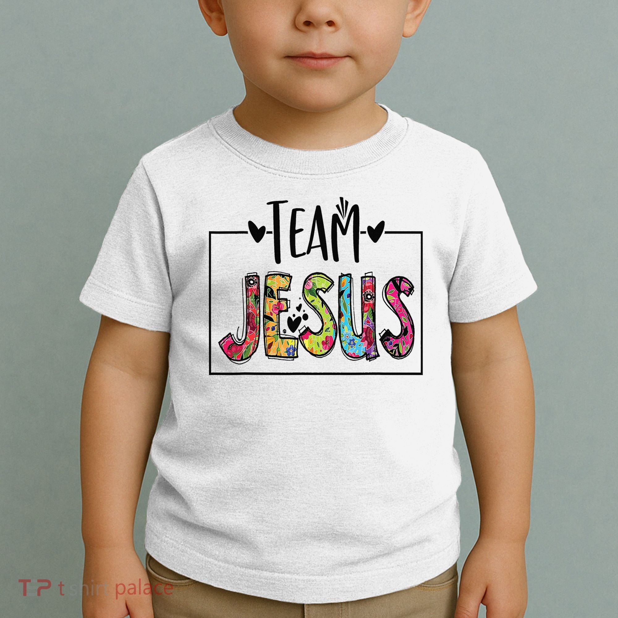 Team Jesus Lover Christian Religious Believers God Toddler T-Shirt