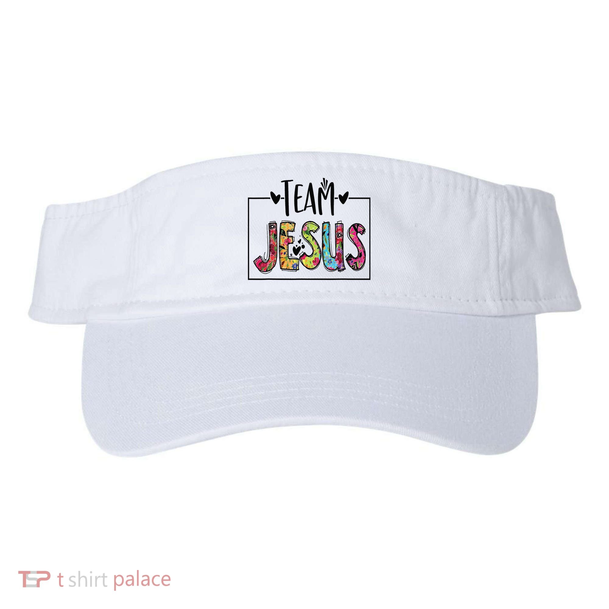 Team Jesus Lover Christian Religious Believers God Visor
