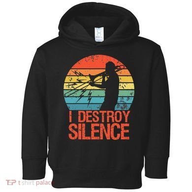 Trombone Jazz Musician Trombone Player Toddler Hoodie