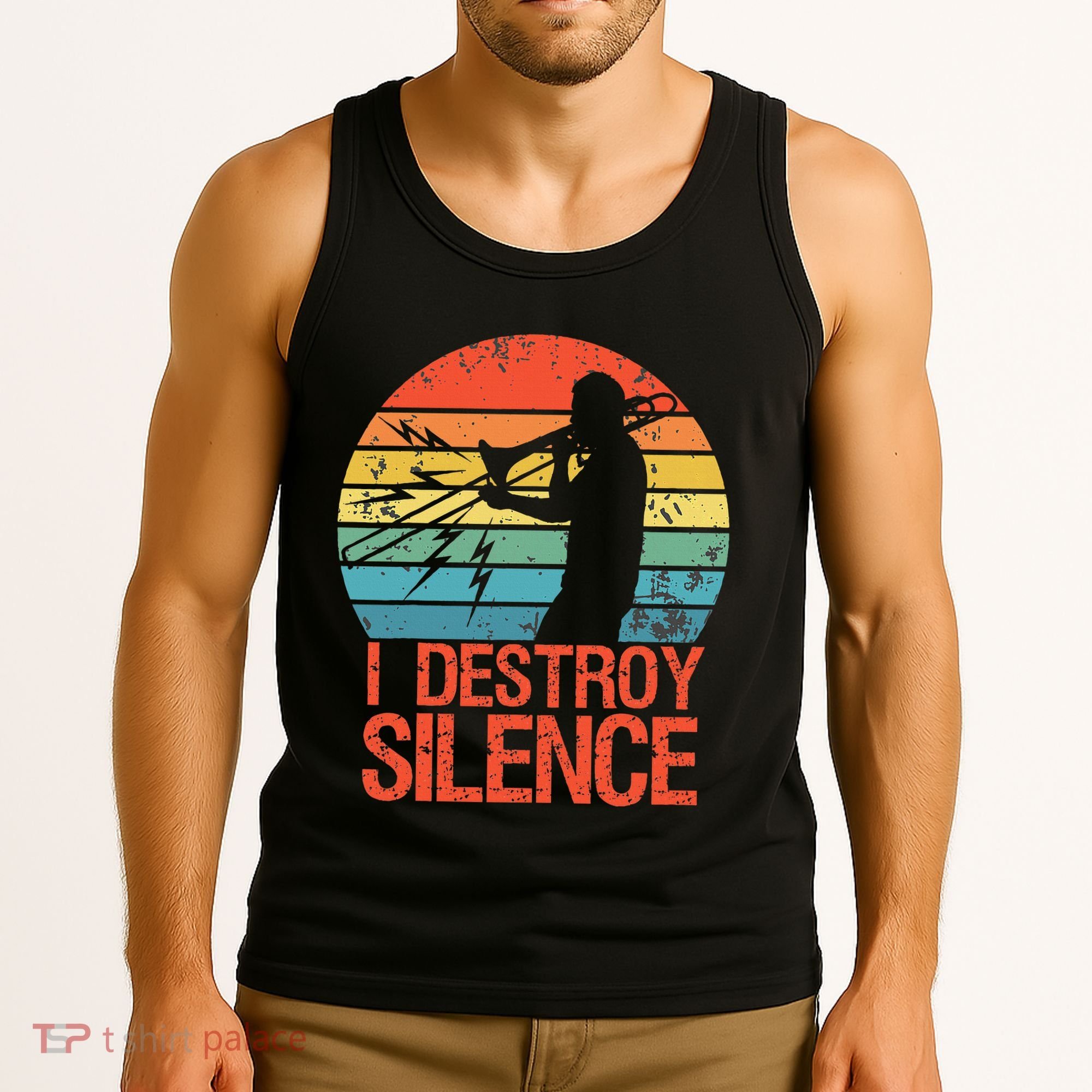 Trombone Jazz Musician Trombone Player Tank Top