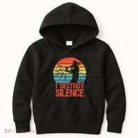 Trombone Jazz Musician Trombone Player Kids Hoodie thumb 0