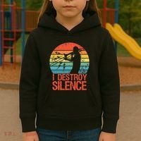Trombone Jazz Musician Trombone Player Kids Hoodie thumb 3
