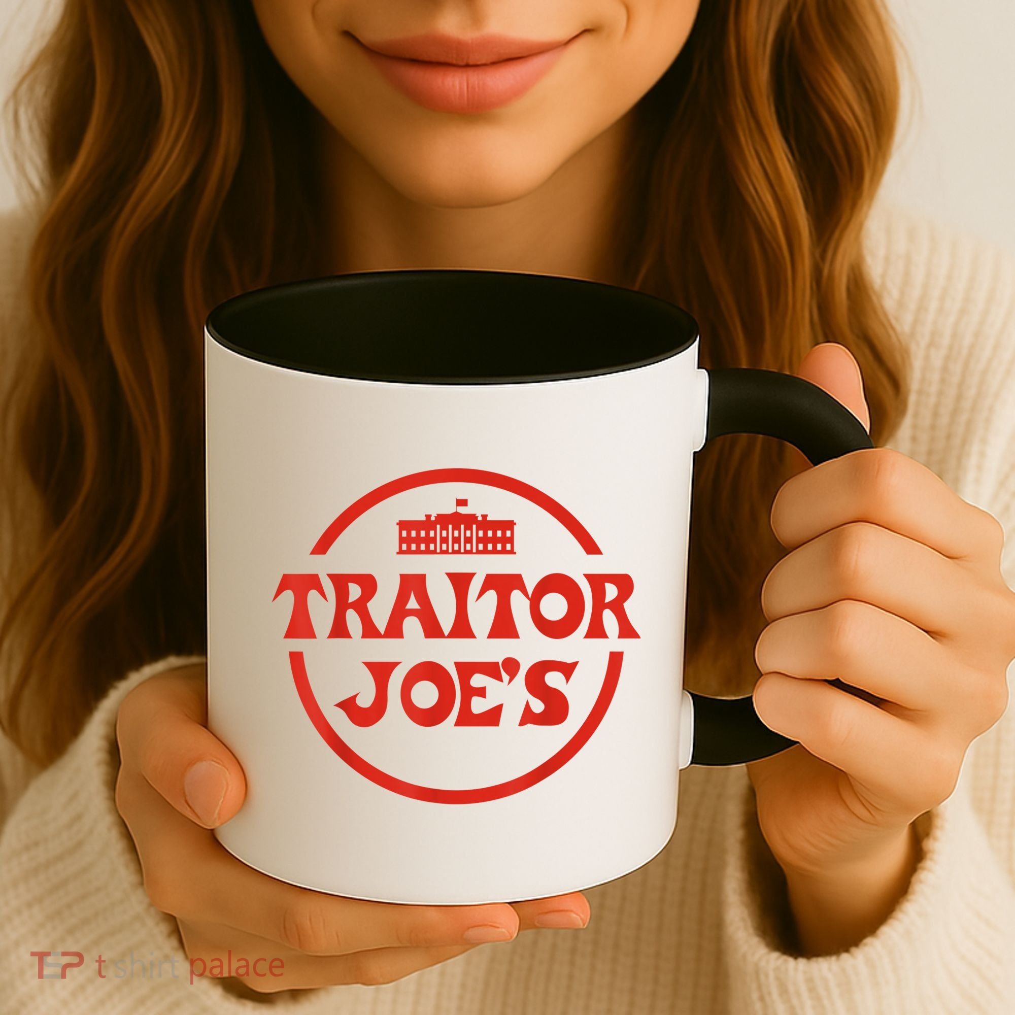 Traitor Joe's MAGA AntiBiden Funny Political Coffee Mug