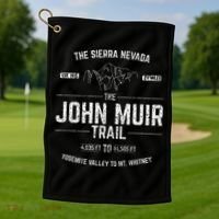 The John Muir Trail Golf Towel thumb 1