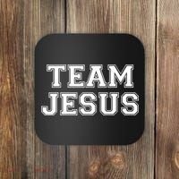 Team Jesus Men Women Fun Christian Coaster thumb 0