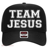 Team Jesus Men Women Fun Christian Hat thumb 0