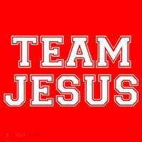 Team Jesus Men Women Fun Christian Santa Hat thumb 1