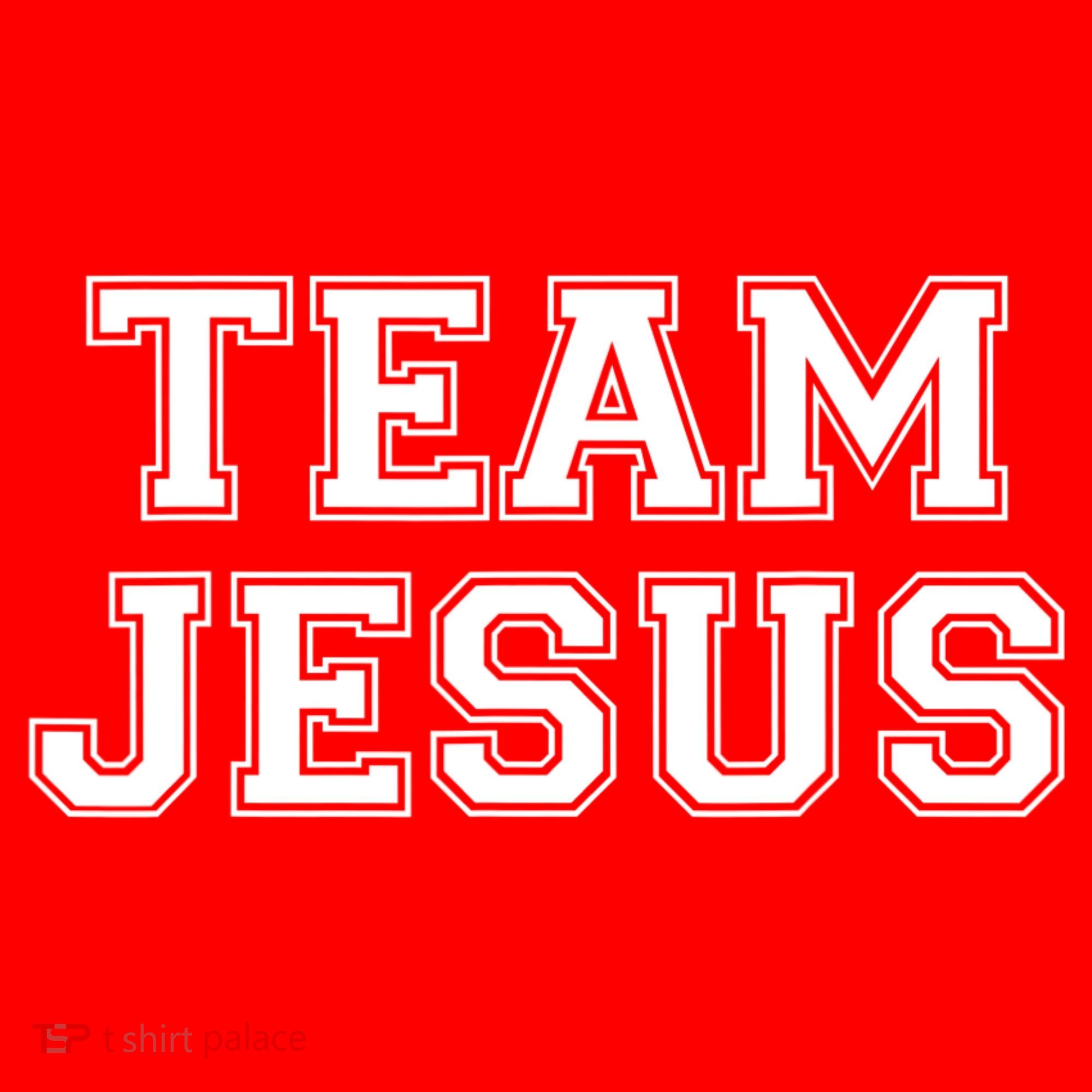 Team Jesus Men Women Fun Christian Santa Hat