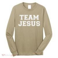 Team Jesus Men Women Fun Christian Long Sleeve Shirt thumb 0