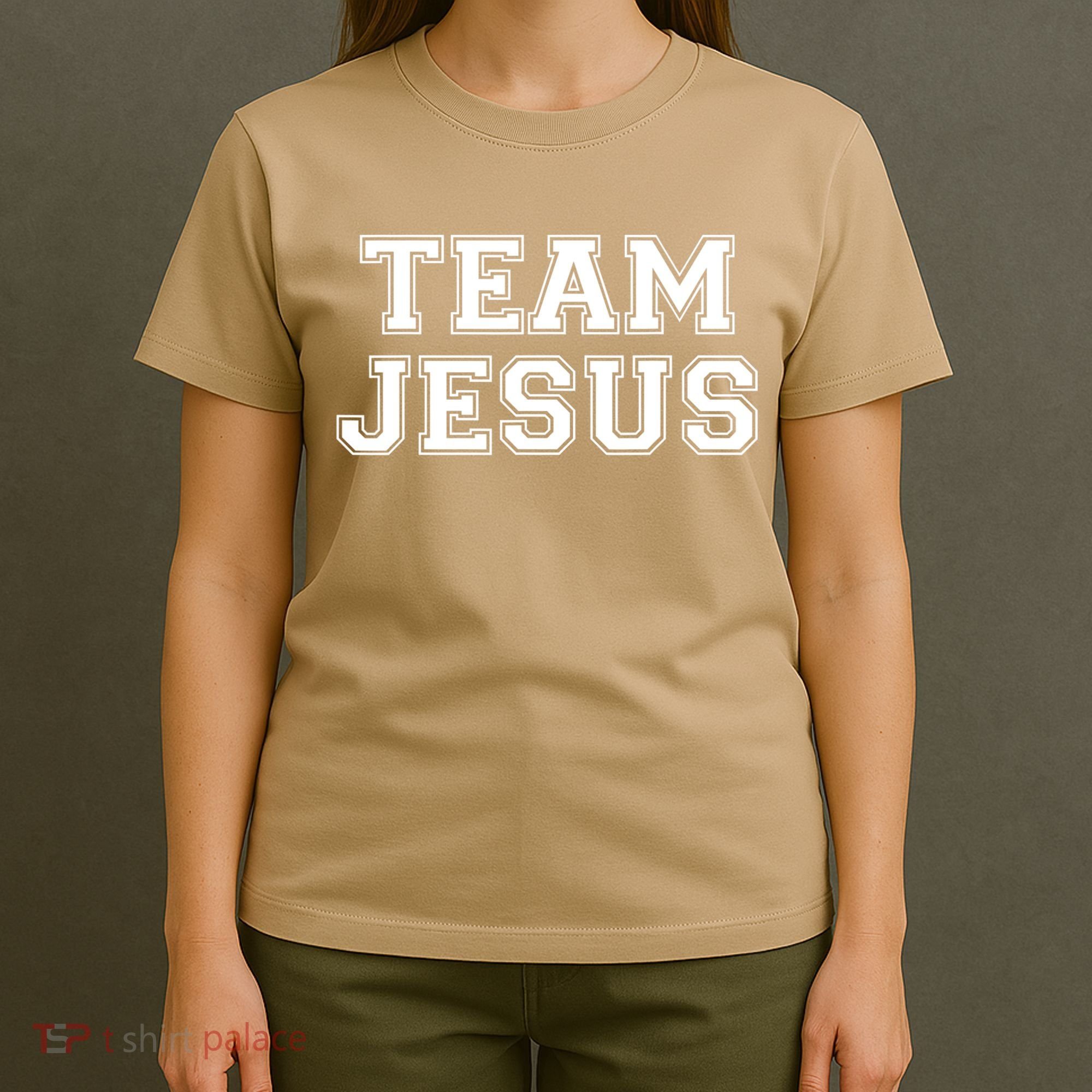 Team Jesus Men Women Fun Christian T-Shirt