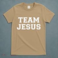 Team Jesus Men Women Fun Christian T-Shirt thumb 5