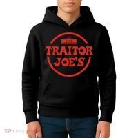 Traitor Joe's MAGA AntiBiden Funny Political Kids Hoodie thumb 4