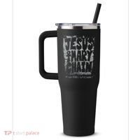 The Jesus Mary Chain 40oz Vacuum Insulated Stainless Steel Travel Tumbler thumb 2