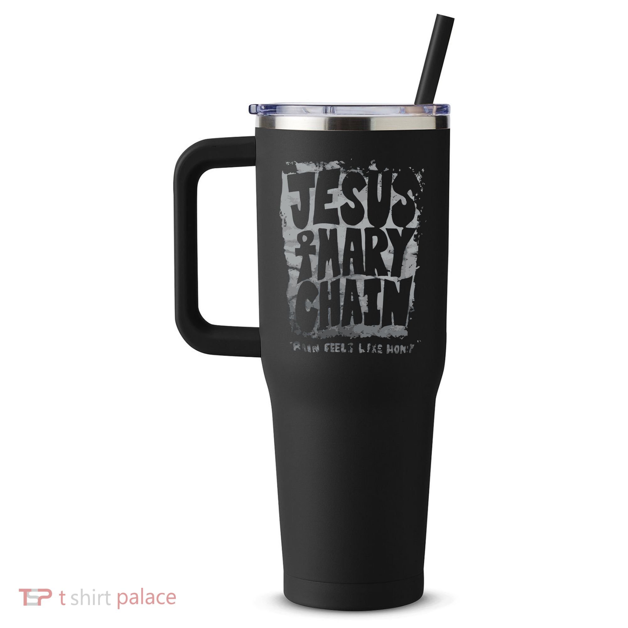 The Jesus Mary Chain 40oz Vacuum Insulated Stainless Steel Travel Tumbler