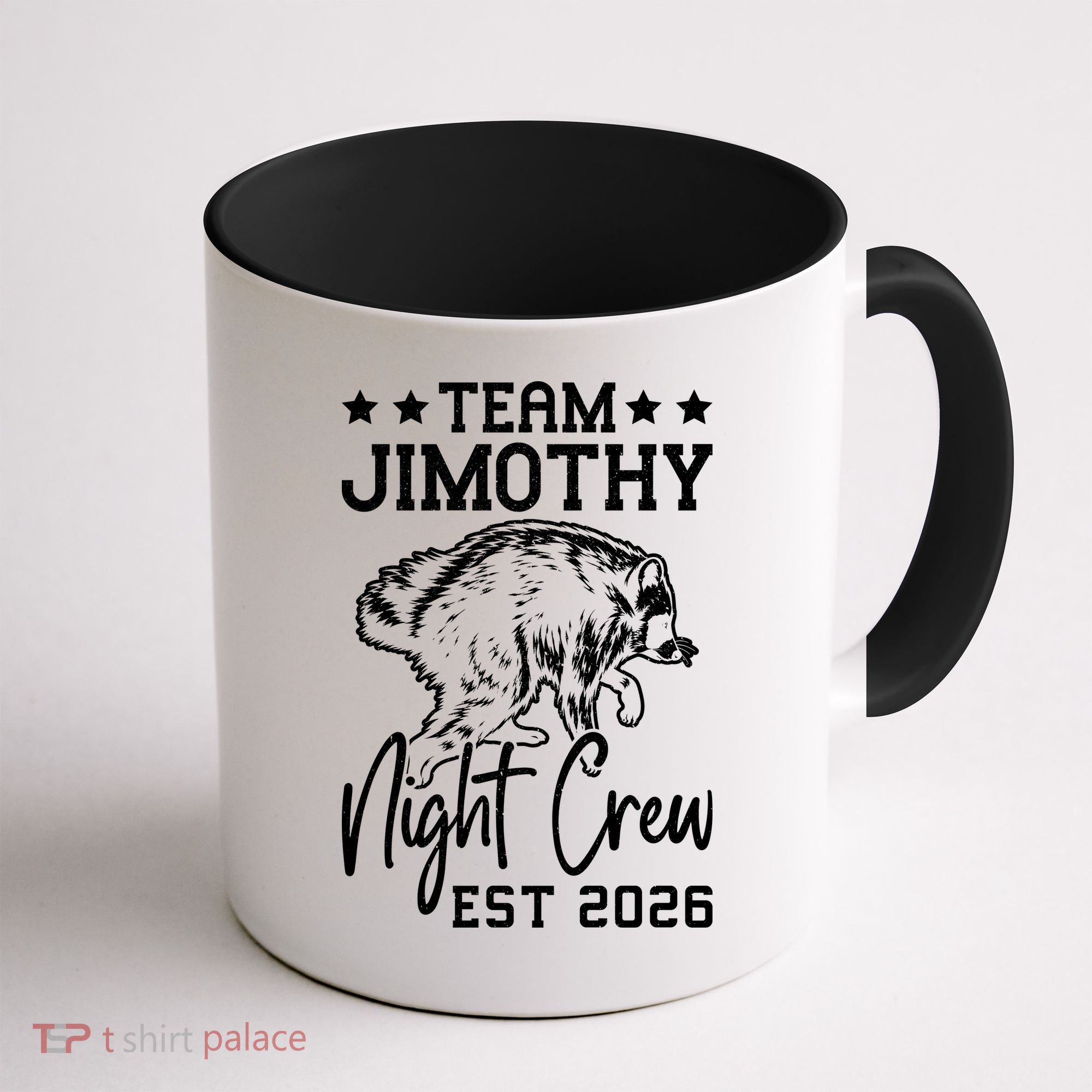 Team Jimothy Night Crew 2026 Coffee Mug
